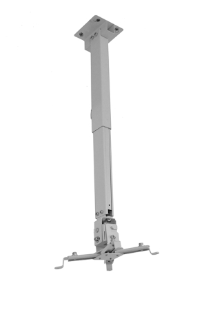 Suport videoproiector tavan EATV2, alb, reglabil, 43-65 cm [1]