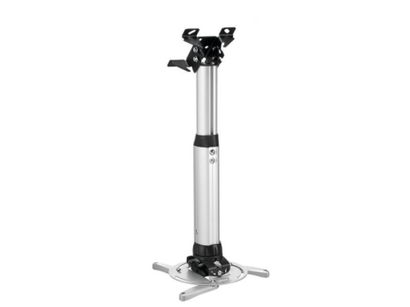 Videoproiectoare si Accesorii - Suport videoproiector Vogels PPC2555 SILVER Professional HEAVY DUTY max 30 kg, reglabil intre 55 si 85 cm