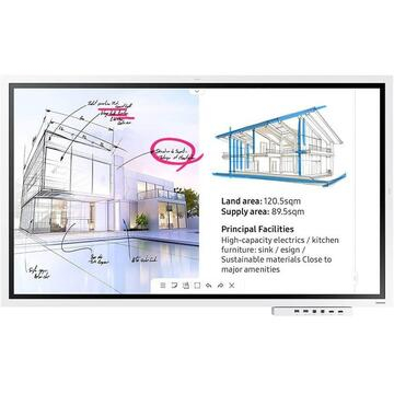 Display-uri Interactive - Display interactiv SAMSUNG Flip Pro WMB, 85", UHD, 350nit, contrast 4000:1