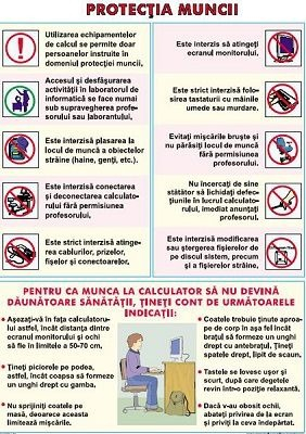 Tastatura PC/ Reguli de securitate în timpul lucrului la calculator (duo) [1]