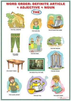 The furniture and the household apparatus/Word order (DUO) [1]