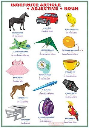 Materiale Didactice - The use of the indefinite article/The demonstrative pronouns (DUO)