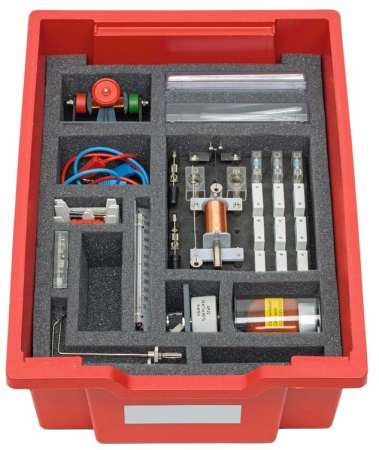 Fizica - Trusa Electricitate. Elemente de baza (cu placa de circuit electric)