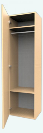 Dulapuri si Cuiere - Vestiar individual (350x450x1500 mm)