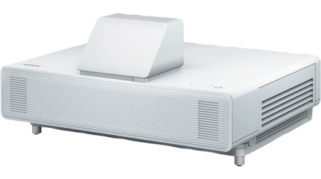 Videoproiectoare - Videoproiector Laser Instalabil Ultra-short-throw Epson EB-800F, 5000 lumeni,WUXGA 1920X1080,16:9,contrast 2.500.000 ,Alb
