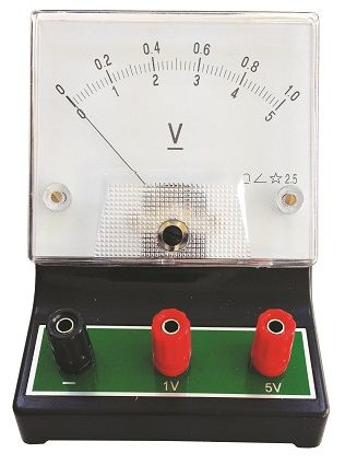 Electricitate si magnetism - Voltmetru Curent C cu 3 borne