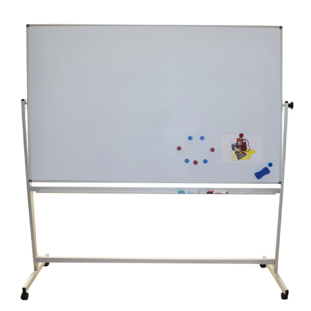 Table Scolare - Whiteboard mobil multifunctional, 90x120 cm