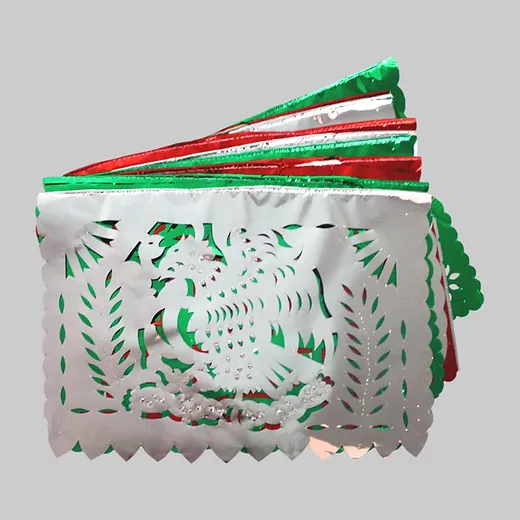 Decor Tricolor Mexic din hârtie chinezească (5m) [2]