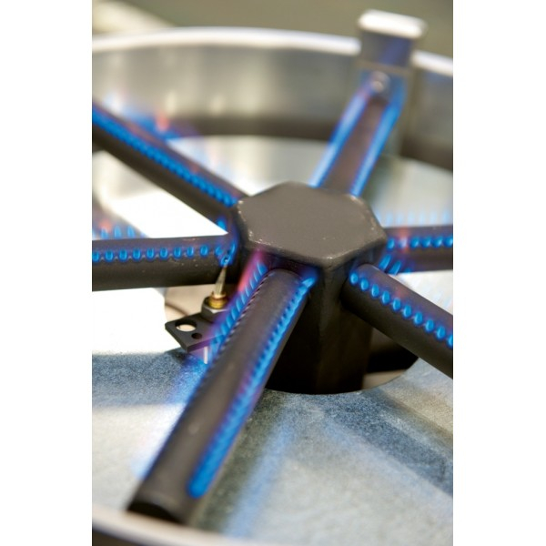 Crepiera profesionala cu gaz Putere: 6 kW Diametru plita: 400 mm - NOU [2]