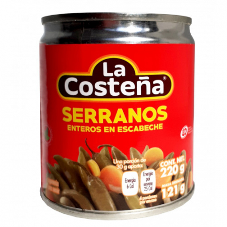 ARDEI - Ardei Serrano Întregi (220g)