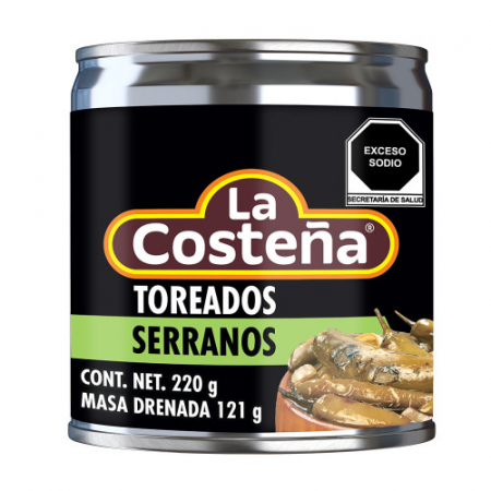 ARDEI - Ardei Serrano Copți (220g)