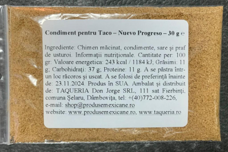 Condiment pentru Taco (30g) [1]
