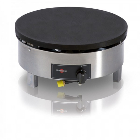 ECHIPAMENTE HORECA - Crepiera profesionala cu gaz Putere: 6 kW Diametru plita: 400 mm - NOU