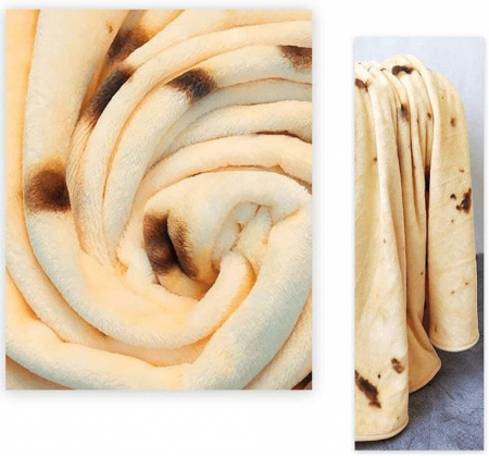 Pătură cu imprimeu Tortilla Burrito [2]