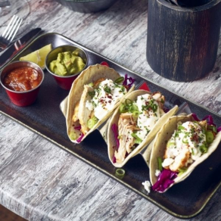 Suport din Inox pentru 2 sau 3 taco [1]