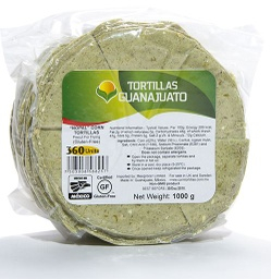 Tortile / lipii de porumb cu cactus Guajillo pretăiată pentru prăjit 15cm - 360 buc (1kg) [0]