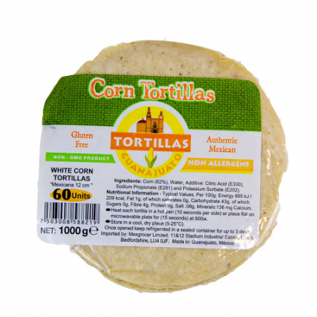 TORTILE - Tortile  / lipii de porumb 12 cm - cca. 60 bucați (1kg)