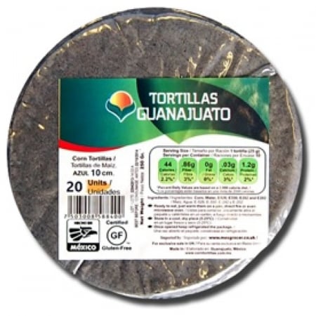 TORTILE - Tortile / lipii de porumb albastru 10 cm - 20 bucați (250g)