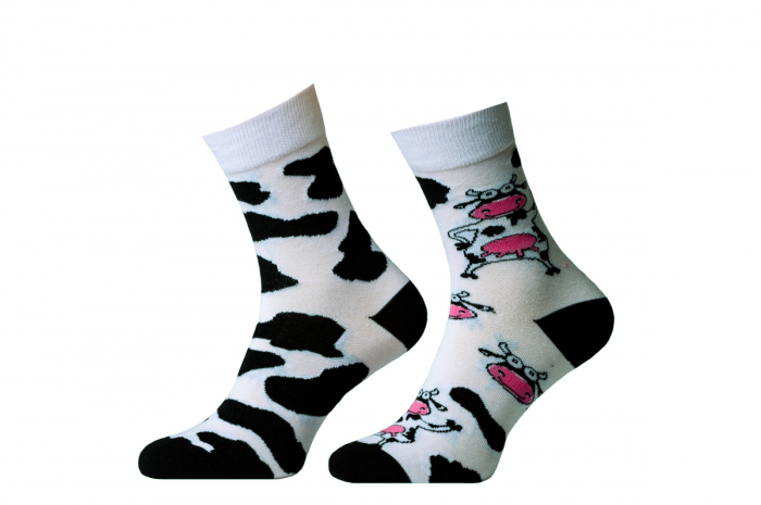 Sosete colorate desperecheate cu vacute [1]