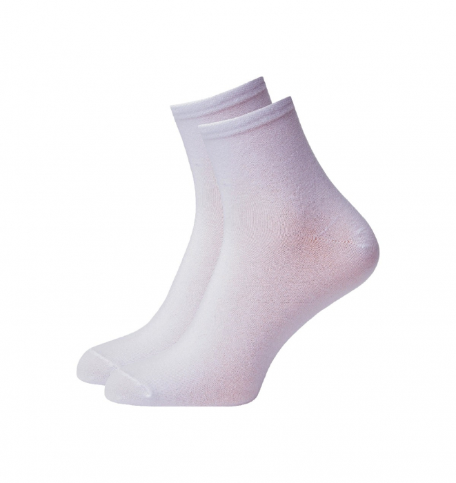 Sosete bumbac medii albe [1]