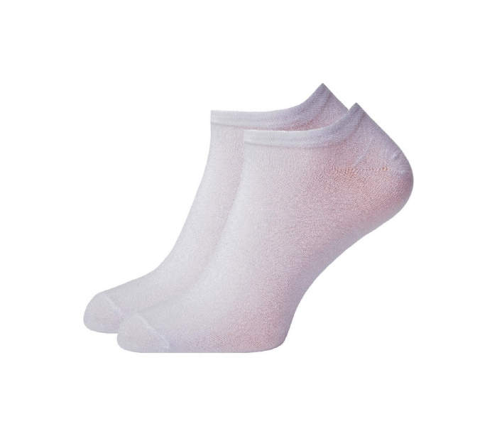 Sosete bumbac scurte albe [1]