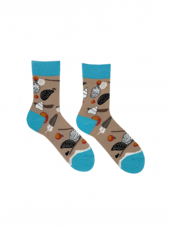 Sosete colorate lungi - Aventuri pe plaja