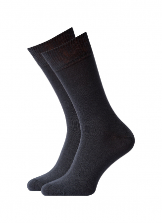 Sosete simple - Sosete bumbac lungi gri