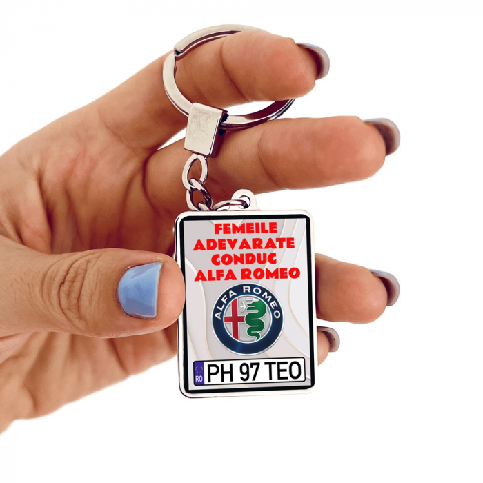 Breloc ALFA ROMEO Personalizat -Femeile adevarate [1]
