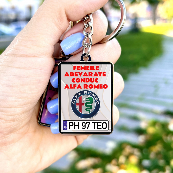 Breloc ALFA ROMEO Personalizat -Femeile adevarate [2]