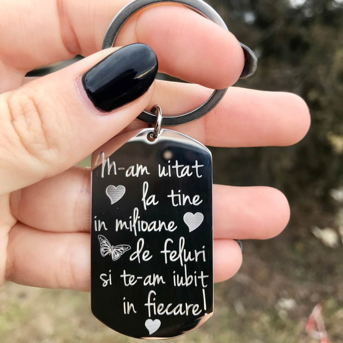 Breloc Army Placuta 50 Mm Personalizat cu mesaj [1]