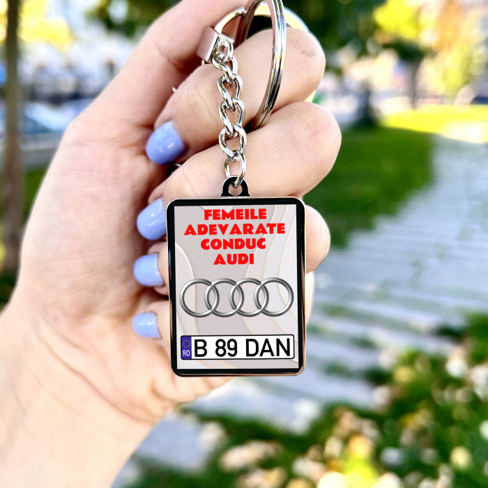 Breloc Audi Personalizat -Femeile adevarate [2]