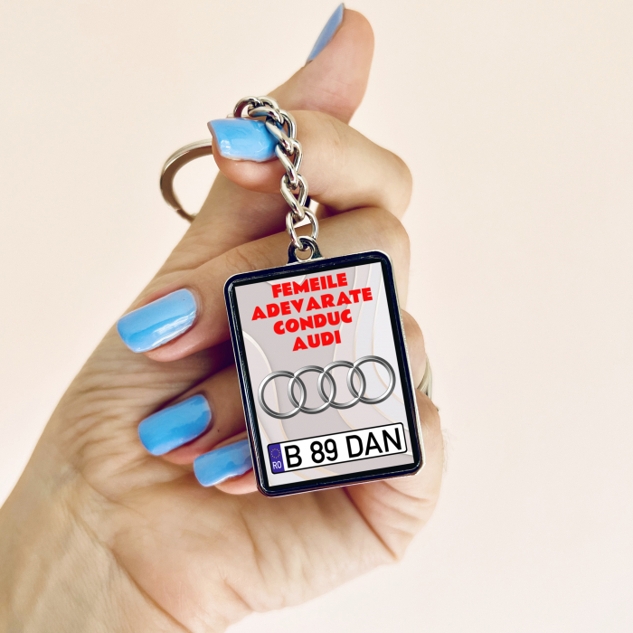 Breloc Audi Personalizat -Femeile adevarate [1]