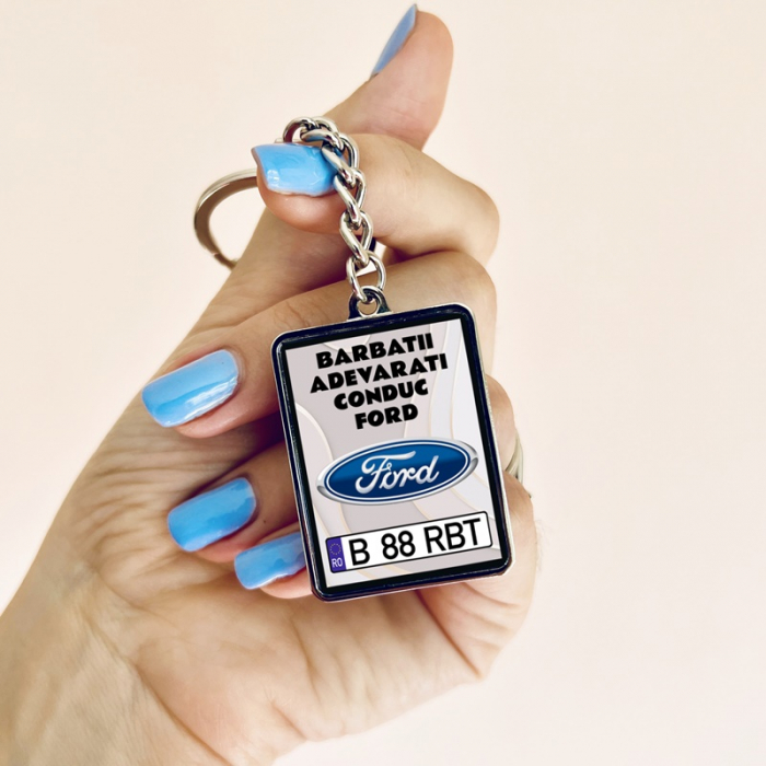 Breloc FORD Personalizat – Barbatii adevarati [2]