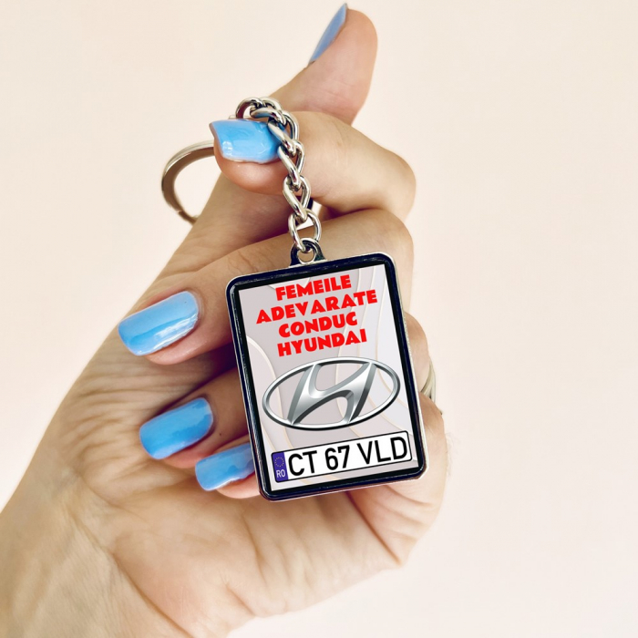 Breloc Hyundai Personalizat -Femeile adevarate [1]