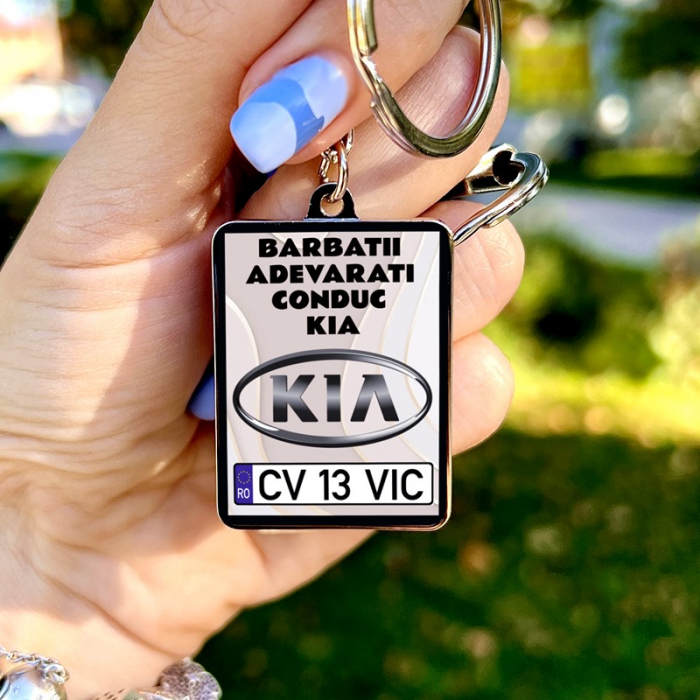 Breloc KIA Personalizat – Barbatii adevarati [2]