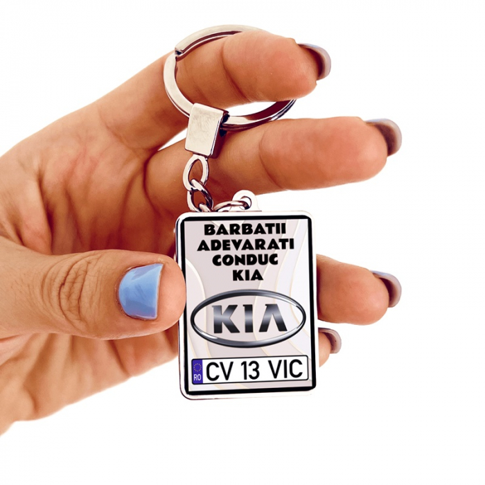 Breloc KIA Personalizat – Barbatii adevarati [1]