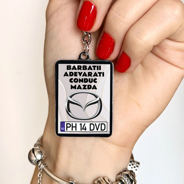 Breloc MAZDA Personalizat – Barbatii adevarati [2]