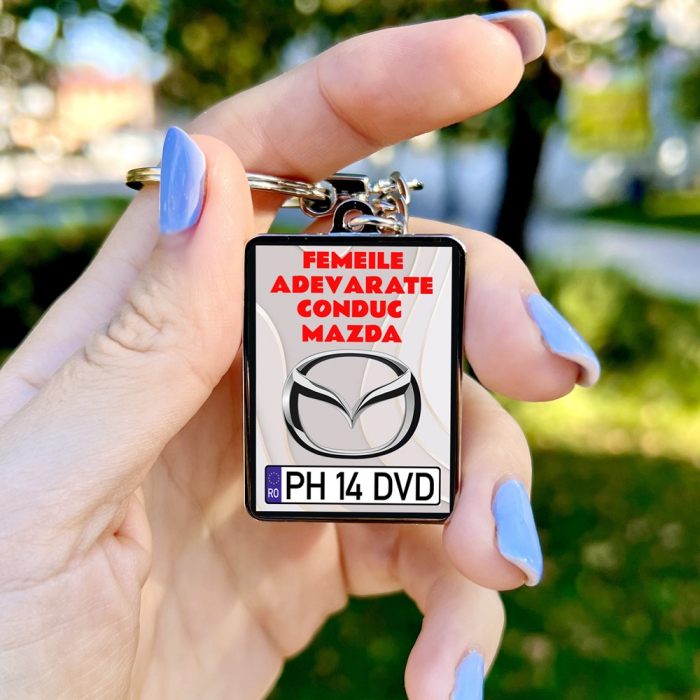 Breloc MAZDA Personalizat – Femeile adevarate [2]
