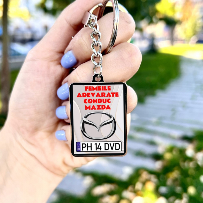Breloc MAZDA Personalizat – Femeile adevarate [1]
