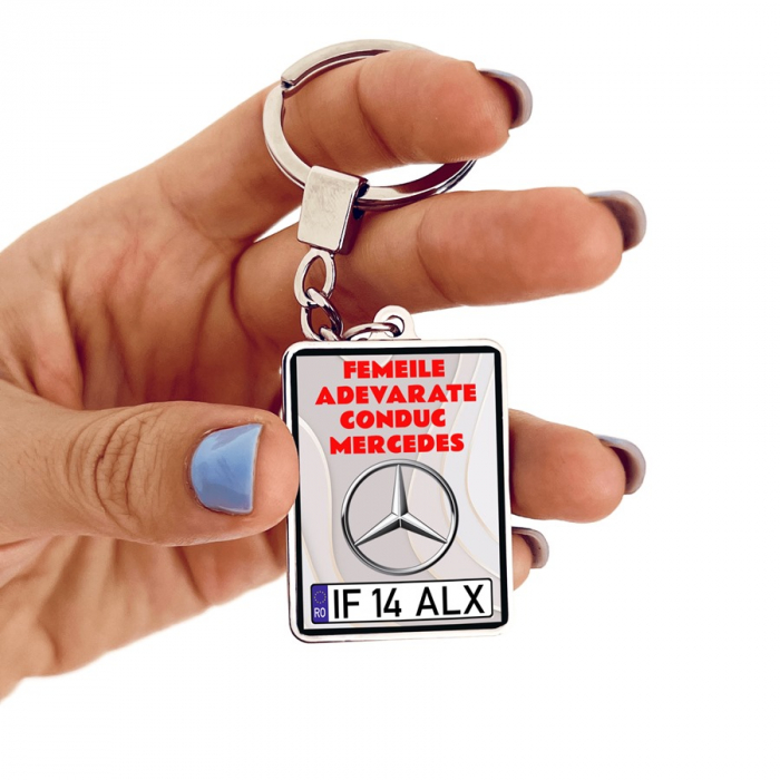 Breloc MERCEDES Personalizat -Femeile adevarate [1]