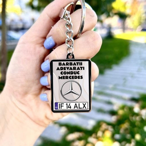 Breloc MERCEDES Personalizat -Barbatii adevarati [1]