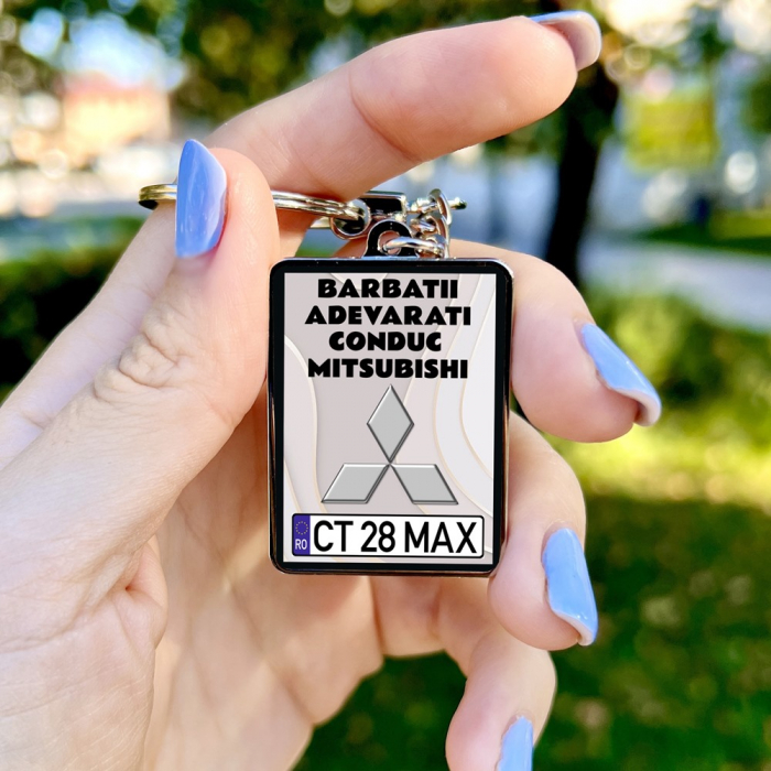 Breloc MITSUBISHI Personalizat – Barbatii adevarati [2]