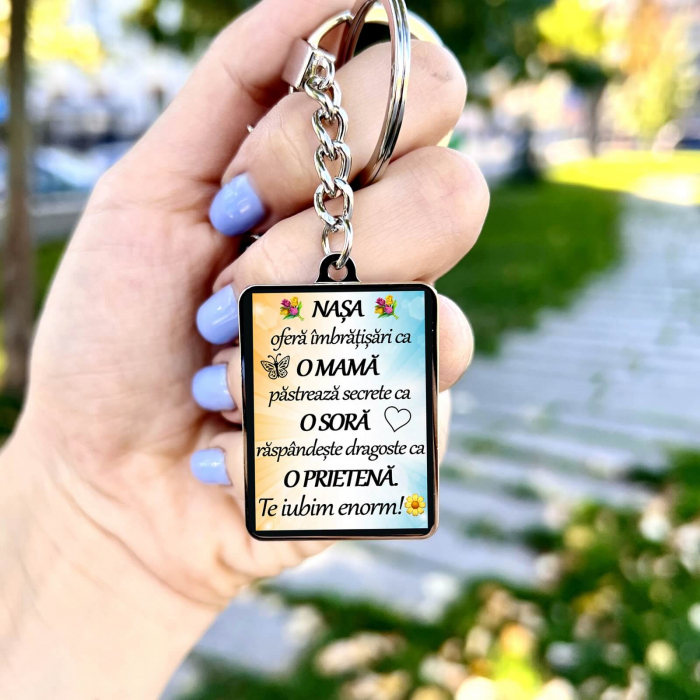Breloc personalizat pentru nasa [3]
