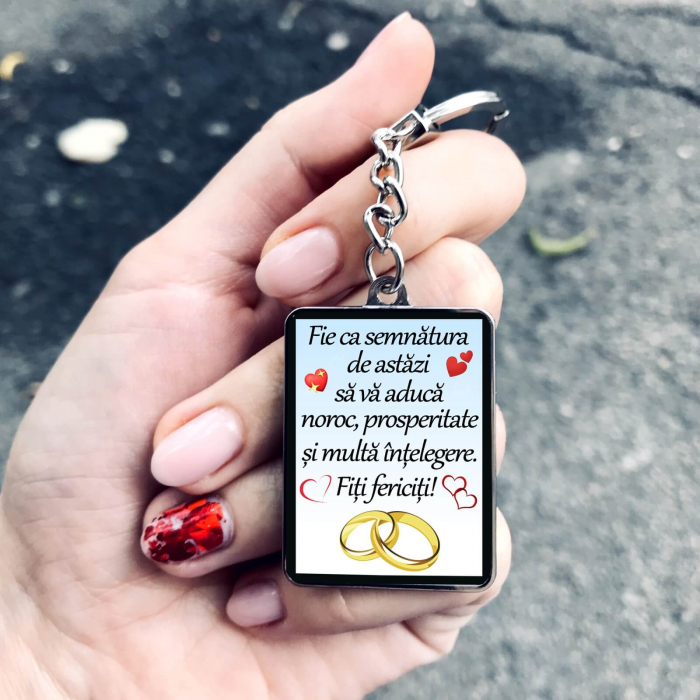 Breloc personalizat casatorie [2]