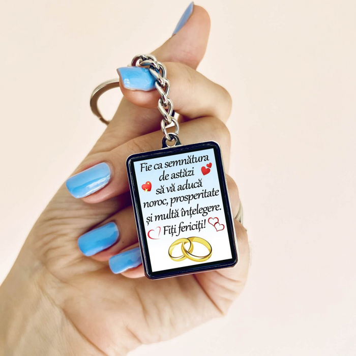 Breloc personalizat casatorie [1]