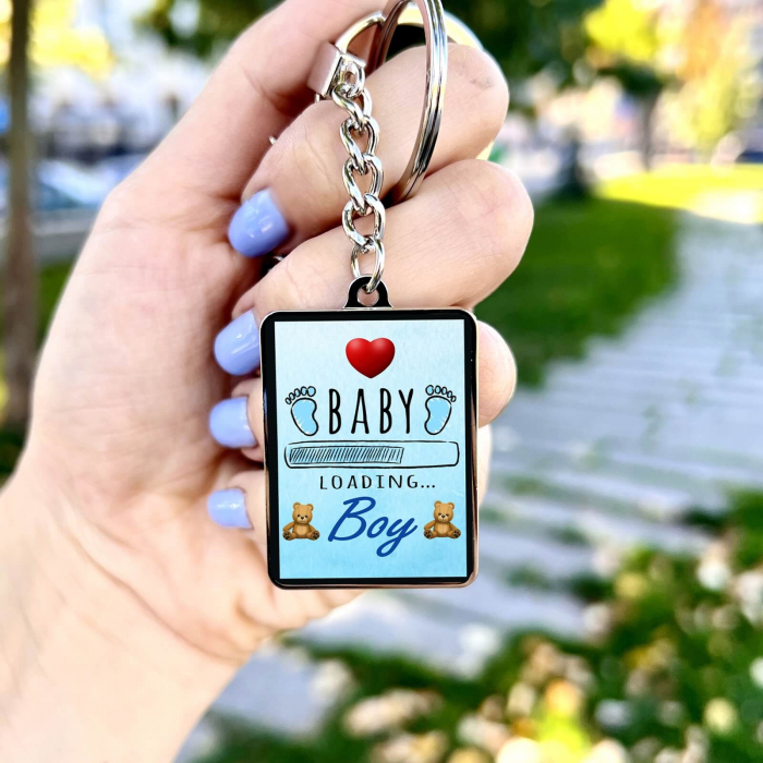 Breloc personalizat-Baby Loading [3]
