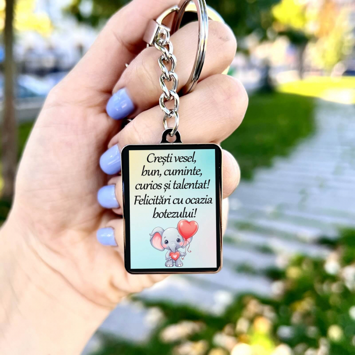 Breloc personalizat botez [1]