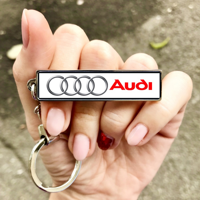 Breloc personalizat cu marca masinii – AUDI [1]