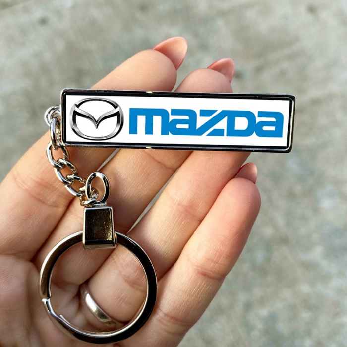 Breloc personalizat cu marca masinii – MAZDA [2]
