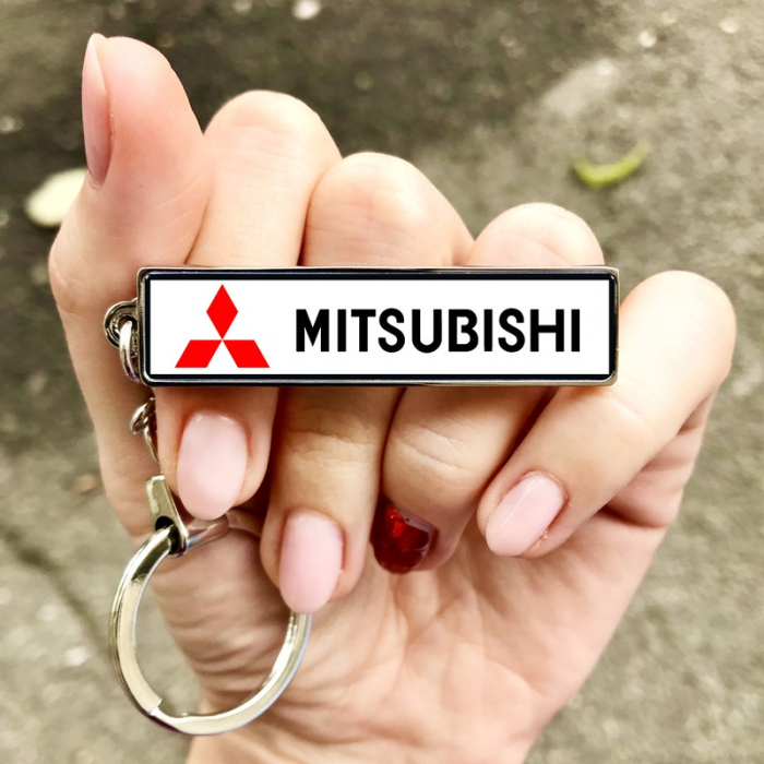 Breloc personalizat cu marca masinii – MITSUBISHI [2]